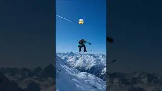 Risky jump #snow #shorts