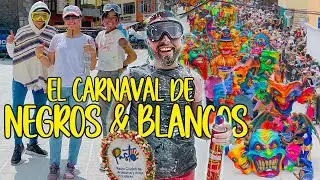 CARNAVAL de Negros y Blancos en PASTO ¡Alegría y color! ENERO 2023. ¿El mejor carnaval de Colombia?