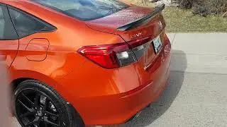 2022 Honda Civic Si (Blazing orange)