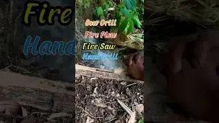 Friction, Primary Fire Lighting #firemaking