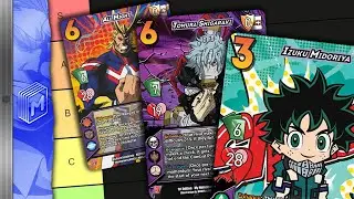 We Playtested All MHA CCG Set 4 Characters - TIER LIST!