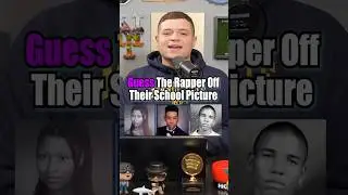 Guess The Rapper Off Their School Picture! #fyp #rap #rappers #music