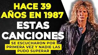 1987 EL A&Ntilde;O m&aacute;s IMPORTANTE DE LOS 80s | 10 CANCIONES m&aacute;s LINDAS de 1987