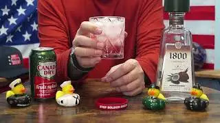 Luther Brown Jr - 1800 Coconut Tequila & Canada Dry Fruit Splash