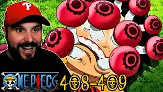 Amazon Lily! ONE PIECE Anime Ep 408-409 First Time Reaction
