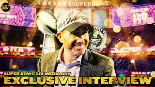 Eagles GM Howie Roseman Exclusive Interview | Super Bowl LIX Media Day