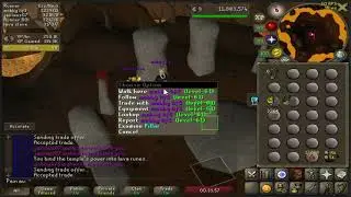 OSRS: 0+4 Lava Rc 240k+ xp/hr