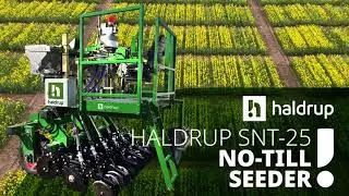 HALDRUP SNT 25 Seed drill for direct sowing | HALDRUP SNT 25 S&auml;maschine f&uuml;r das Direktsaatverfahren