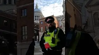 City London Cop 🙄 #audit #police