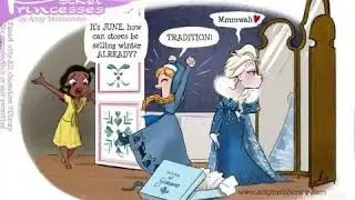 DISNEY POCKET PRINCESSES FUNNY CARTOON