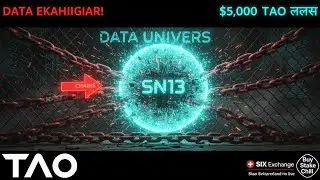 SN13 - Data Universe - Data का नया सुलतान: SN13 Bittensor और $5,000 TAO का गणित! 👤🛑 Hindi Deep Dive