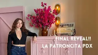 Revealing the final design of La Patroncita PDX! Sit down + chatty review with my client
