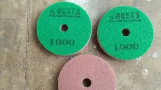 Best 5 Sponge Pads Grit# 1000 For Marble Floor Honing