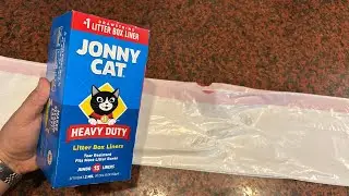 Game Changer! Johnny Cat Litter Box Liners 15-Pack