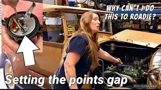 How to set the points gap on your distributor & why I can&rsquo;t do this on my 29 Model A Roadster