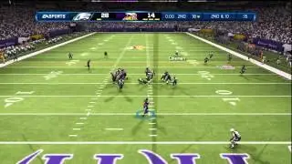 Madden 13:SOARING EAGLES--Madden 13 ONLINE GAMEPLAY-EAGLES Vs. VIKINGS