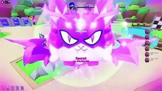 Hatching Wolflord secret pet in bubble gum simulator infinity