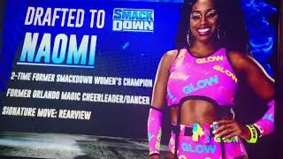 Round 4- Naomi Drafted to WWE Smackdown