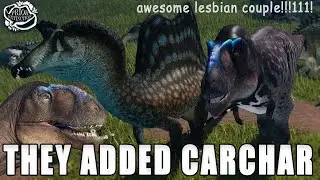 THEY ADDED CARCHARODONTOSAURUS! | Prior Extinction