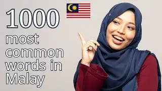 1000 most common words in Malay (Malaysian) Language