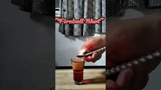 Fireball Shot #jackdaniels #ginebrasanmiguel #grenadine #fireball #pinoybartender #cocktailvlogs