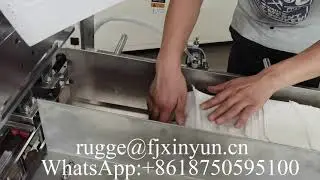 Low price customized design napkin tissue packing machine