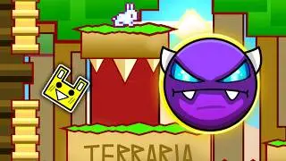 Создание уровня TERRARIA в Geometry Dash