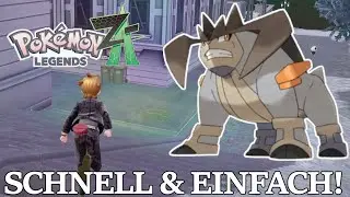 Terrakium SCHNELL & EINFACH bekommen in Pokemon Legenden Z-A!