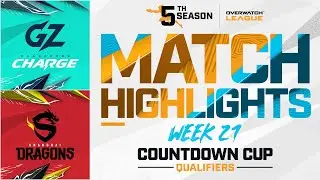 @GZCharge vs @ShanghaiDragons | Countdown Cup Qualifiers Highlights | Week 21 Day 4