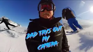 I let my dad try out my Rylo 360 degree camera&hellip;&hellip;. Skiing At Snowbasin