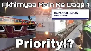 TRIP KA PANDALUNGAN PRIORITY GAMBIR - SURABAYA! Akhirnya main ke Daop 1