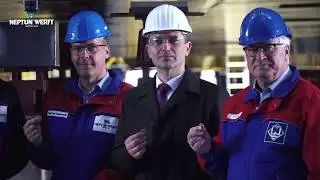 NEPTUN WERFT - Kiellegung der Odyssey of the Seas