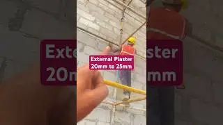 #plaster_work #construction #civilengineering #columncasting #m3mprojects #shortsfeed #brickwork