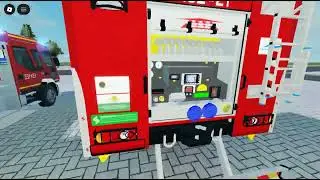 Pokaz nowej jednostki OSP KRSG Damiany Ciche w Roblox