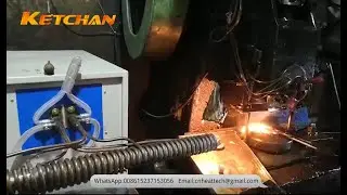 Copper Bars Induction Forging with Automatic Feeding