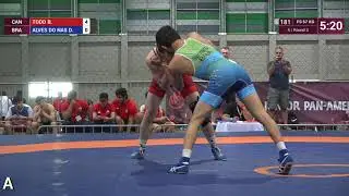 Round 3 FS - 57 kg: B. TODD (CAN) v. D. ALVES DO NAS (BRA)