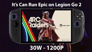 Lenovo Legion Go 2 - Arc Raiders (Windows 11 for Handheld + Z2)