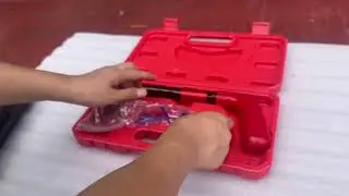 Mini Steel Nail Gun Adjust Automatic Slag Silencer Fastener Rivet Gun for Ceiling Wall