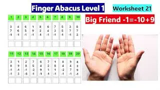 Boost Your Child&rsquo;s Focus & Math Skills with Finger Abacus Worksheets-21