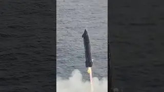 WOW! Watch SpaceX Land The Last v2 Starship In The Ocean [4K]