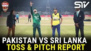 Toss & Pitch Report | Pakistan vs Sri Lanka | Match 06 | Tri Nation Series | PCB | M3W1U