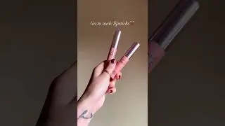 Lakm&eacute; Lipstick Swatches | 9 to 5 Liquid Lipsticks #makeup #swatches #viralvideo #peachylook