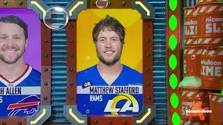 Sandy Cheeks announces Matthew Stafford as NVP of Week 14  | 'NFL Slimetime&rsquo;