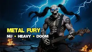 Ferocious Metal Fury &ndash; Aggressive Riffs & Double Bass Assault | Nu Metal ⚡ Heavy 💀 Doom