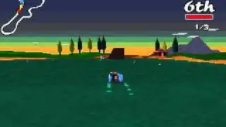 Dos Games: Big Red Racing (China, Water circuit)
