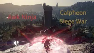 검은사막 각성닌자 PVP (칼페온 공성전) / BDO Awk Ninja PVP Calpheon Siege War