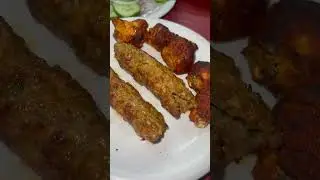 Cheapest BBQ platter! #bbq #streetfood #levelhogaya