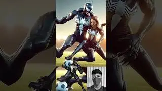 superheroes couple football playing photo edit 💥 trending based WhatsApp status #shorts #marvel