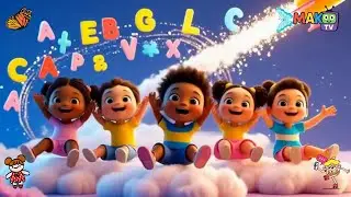 ABC Rocket Song | Learn Alphabet A to Z with Fun Kids Cartoon | MAK TV Nursery Rhyme