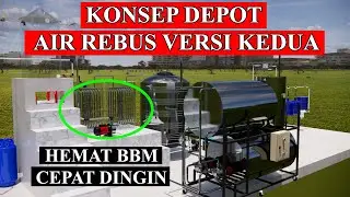 KONSEP DEPOT AIR REBUS VERSI KEDUA DARIKU, LEBIH HEMAT BAHAN BAKAR DAN LEBIH CEPAT DINGIN